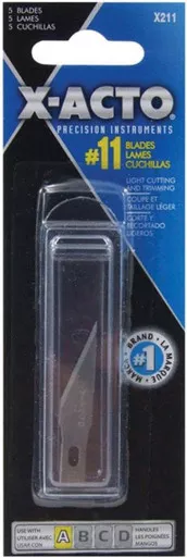 #11 Xacto Blade Fine Point 5pk
