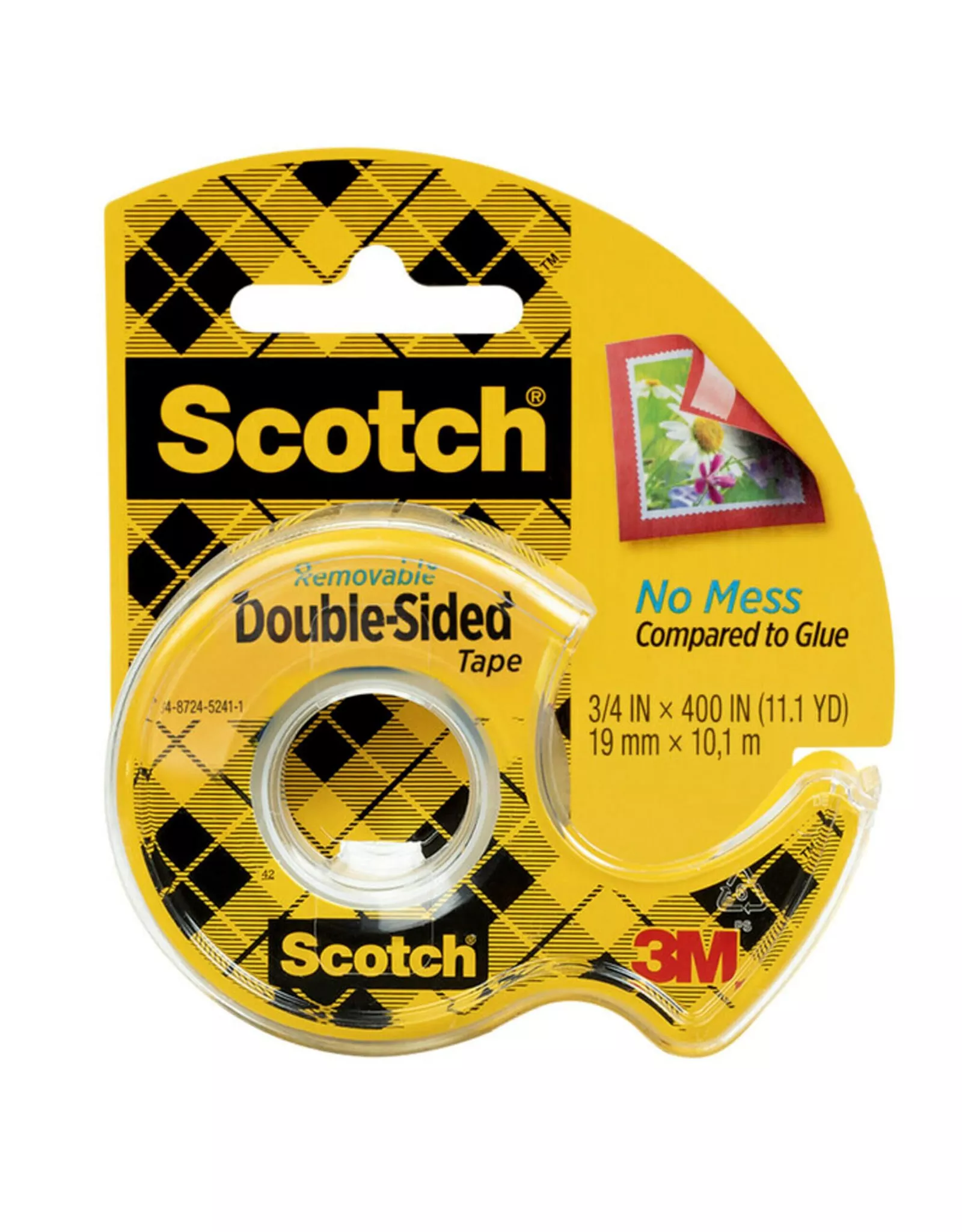 238-scotch-removable-double-stick-tape-3-4-x-200 #238 Scotch Removable Double Stick Tape, 3/4" x 200"