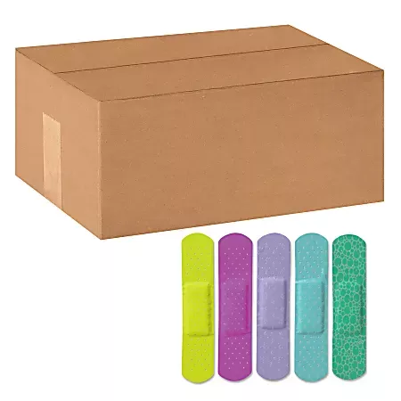 curad-neon-adhesive-bandages-assorted-colors-case-1200-office-depot CURAD Neon Adhesive Bandages Assorted Colors Case Of 1200 - Office Depot