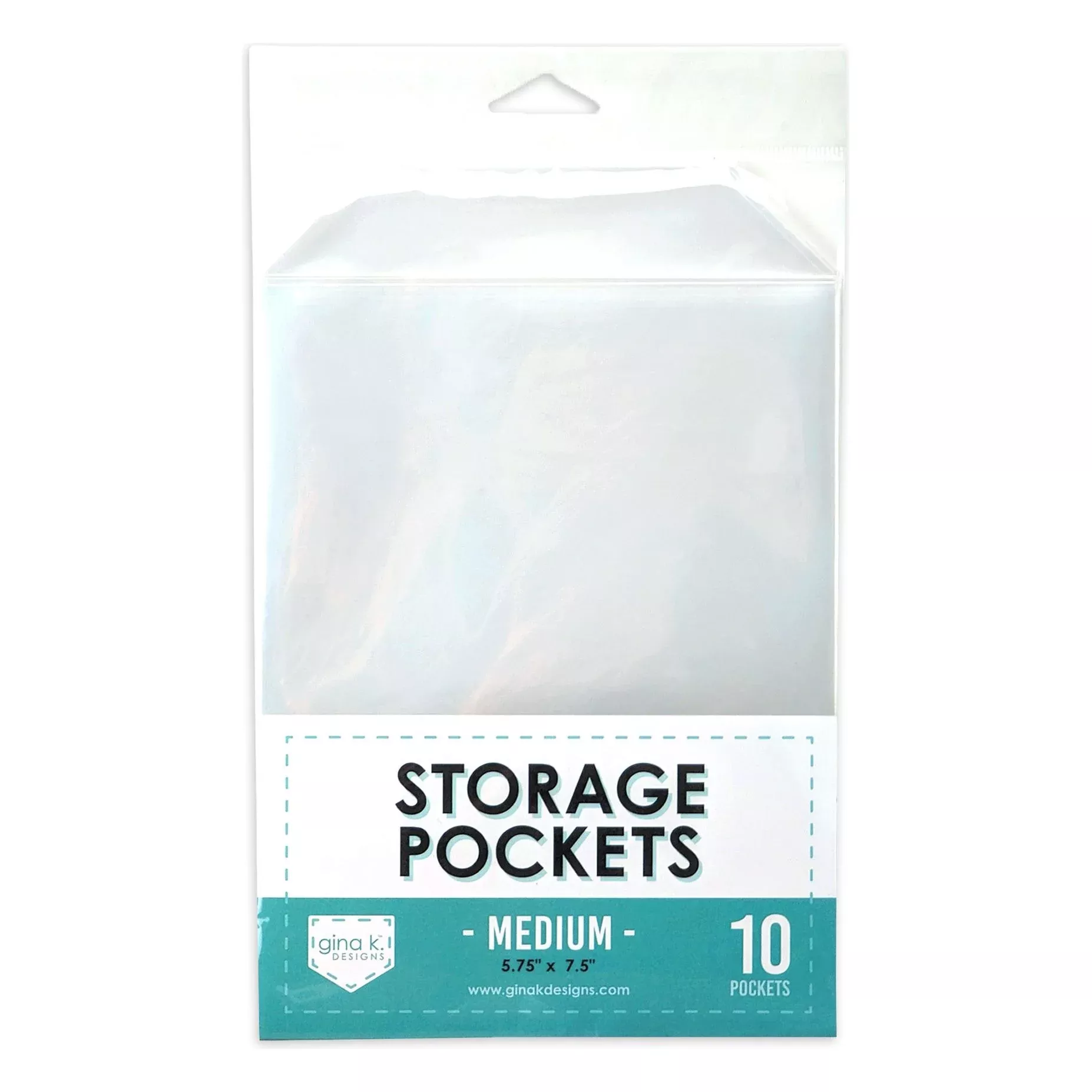 gina-k-designs-10-medium-stamp-die-storage-pockets-0299 Gina K Designs 10 MEDIUM Stamp and Die Storage Pockets 0299