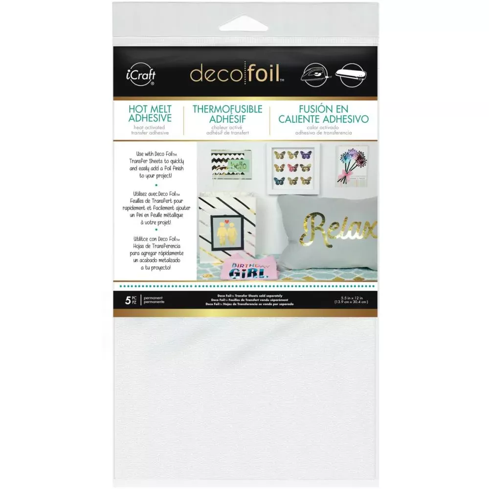 icraft-deco-foil-iron-on-transfer-sheet-5-5-x12-5-pkg iCraft Deco Foil Iron-On Transfer Sheet 5.5"X12" 5/Pkg