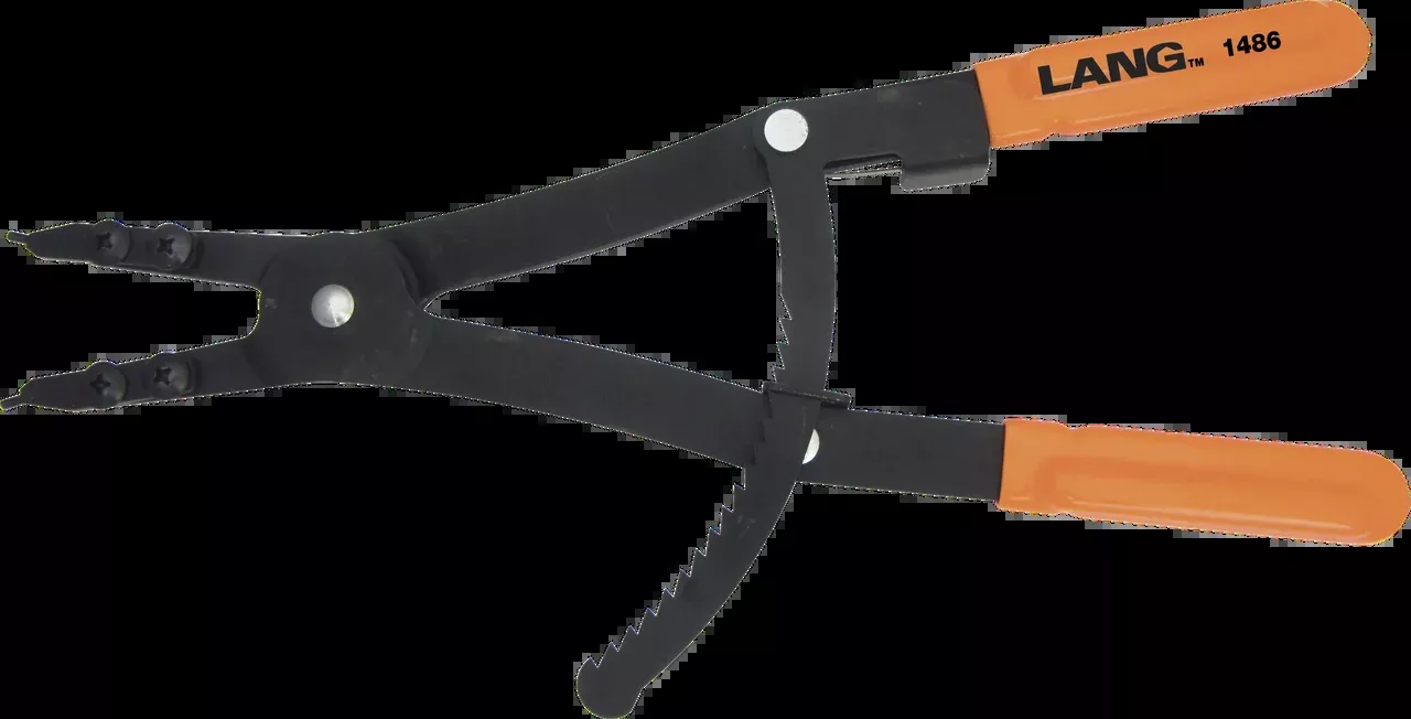LANG External Retaining Ring Pliers - Interchangeable Tip (1486)