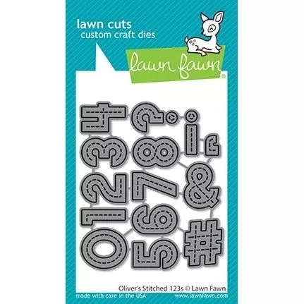 lawn-fawn-oliver-s-stitched-123-s-die-cuts-lf2262 Lawn Fawn OLIVER'S STITCHED 123's Die Cuts lf2262