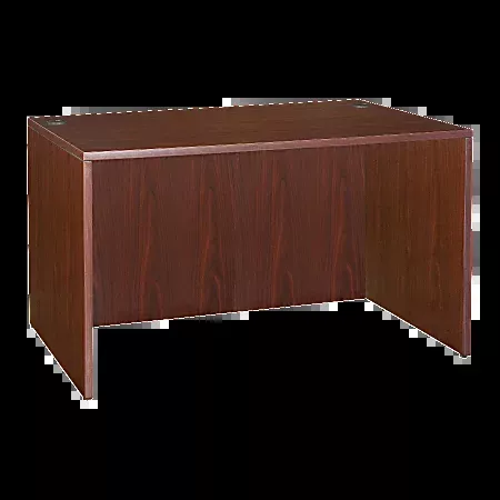 lorell-essentials-48-w-rectangular-shell-computer-desk-mahogany-office-depot Lorell Essentials 48 W Rectangular Shell Computer Desk Mahogany - Office Depot