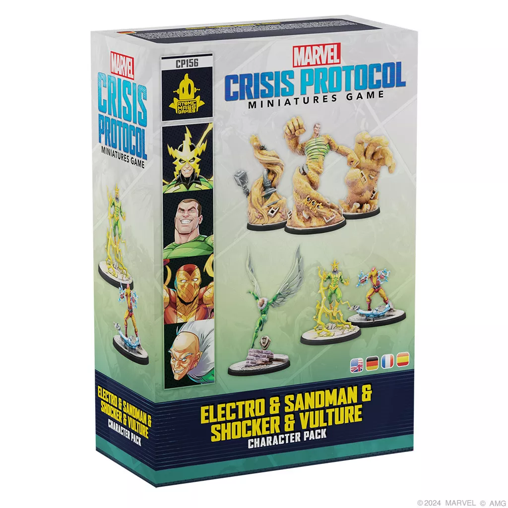 marvel-crisis-protocol-electro-sandman-shocker-vulture Marvel Crisis Protocol Electro & Sandman & Shocker & Vulture