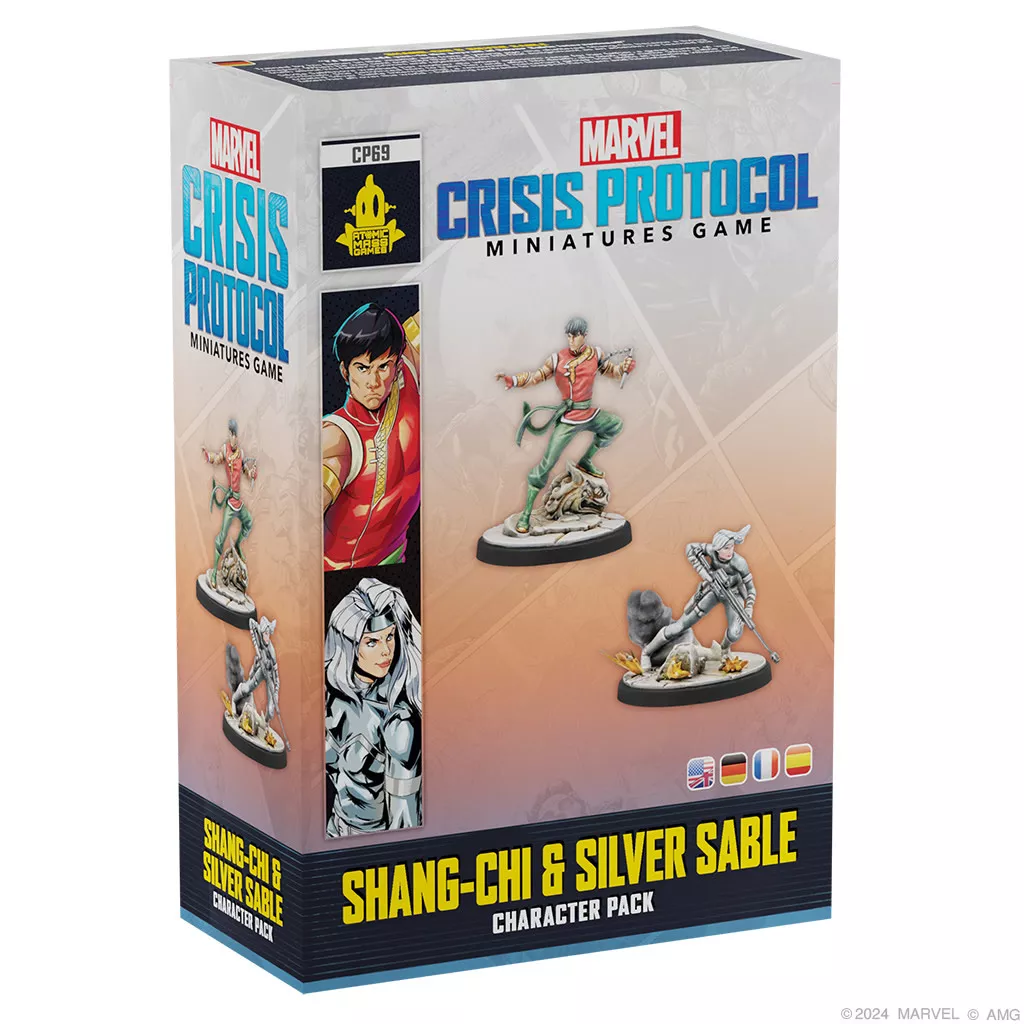 Marvel Crisis Protocol Shang Chi & Silver SablePRE ORDER