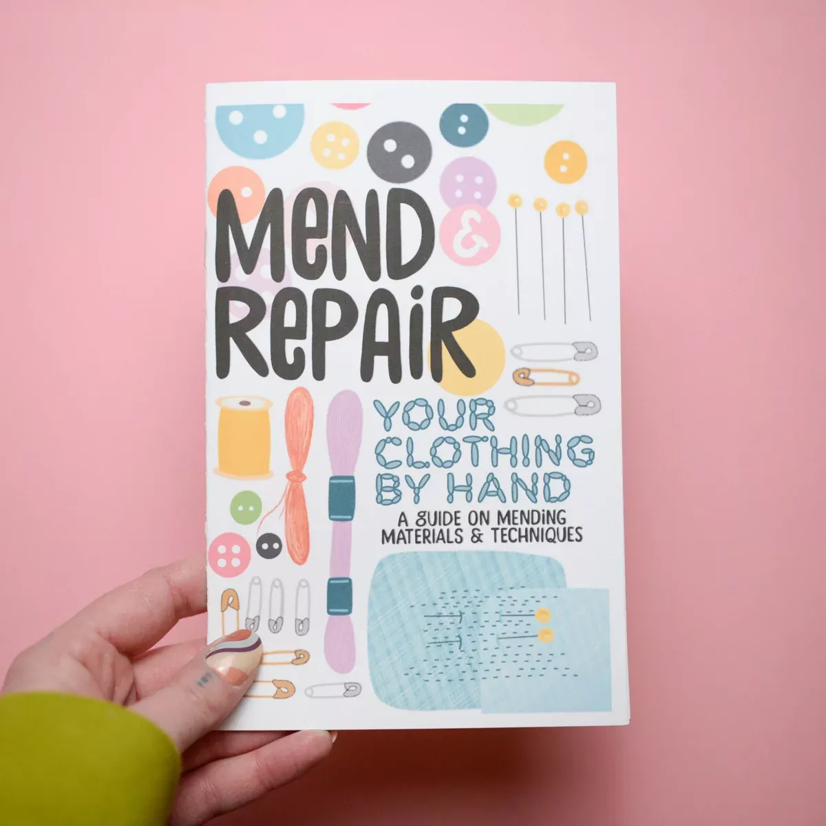mend-repair-your-own-clothing-guide-zine 'Mend + Repair Your Own Clothing' Guide Zine