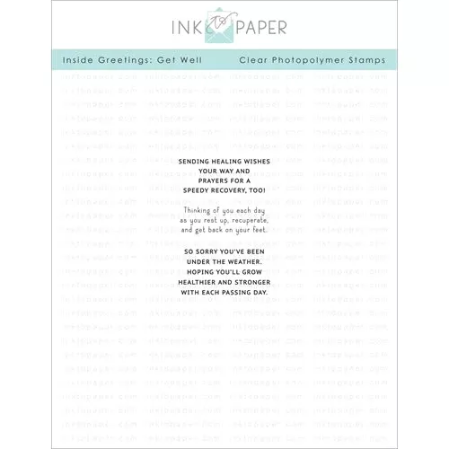 papertrey-ink-inside-greetings-get-well-clear-stamps-1150 Papertrey Ink Inside Greetings Get Well Clear Stamps 1150