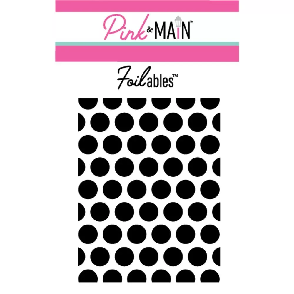 pink-main-large-dots-foilable-panels Pink & Main Large Dots Foilable Panels