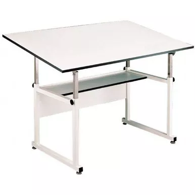 **Previously Rented** WorkMaster Drafting Table Base, White