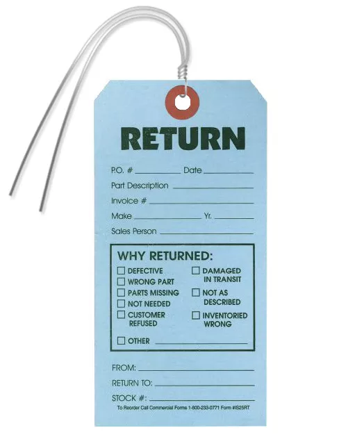 return-tags -Return Tags