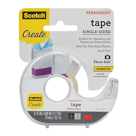 scotch-photo-document-mending-tape-3-4-x-300 Scotch Photo & Document Mending Tape, 3/4" x 300"