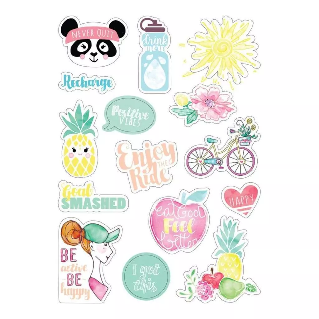 Sizzix Stickers By Katelyn Lizardi Planner Page Icons #2*