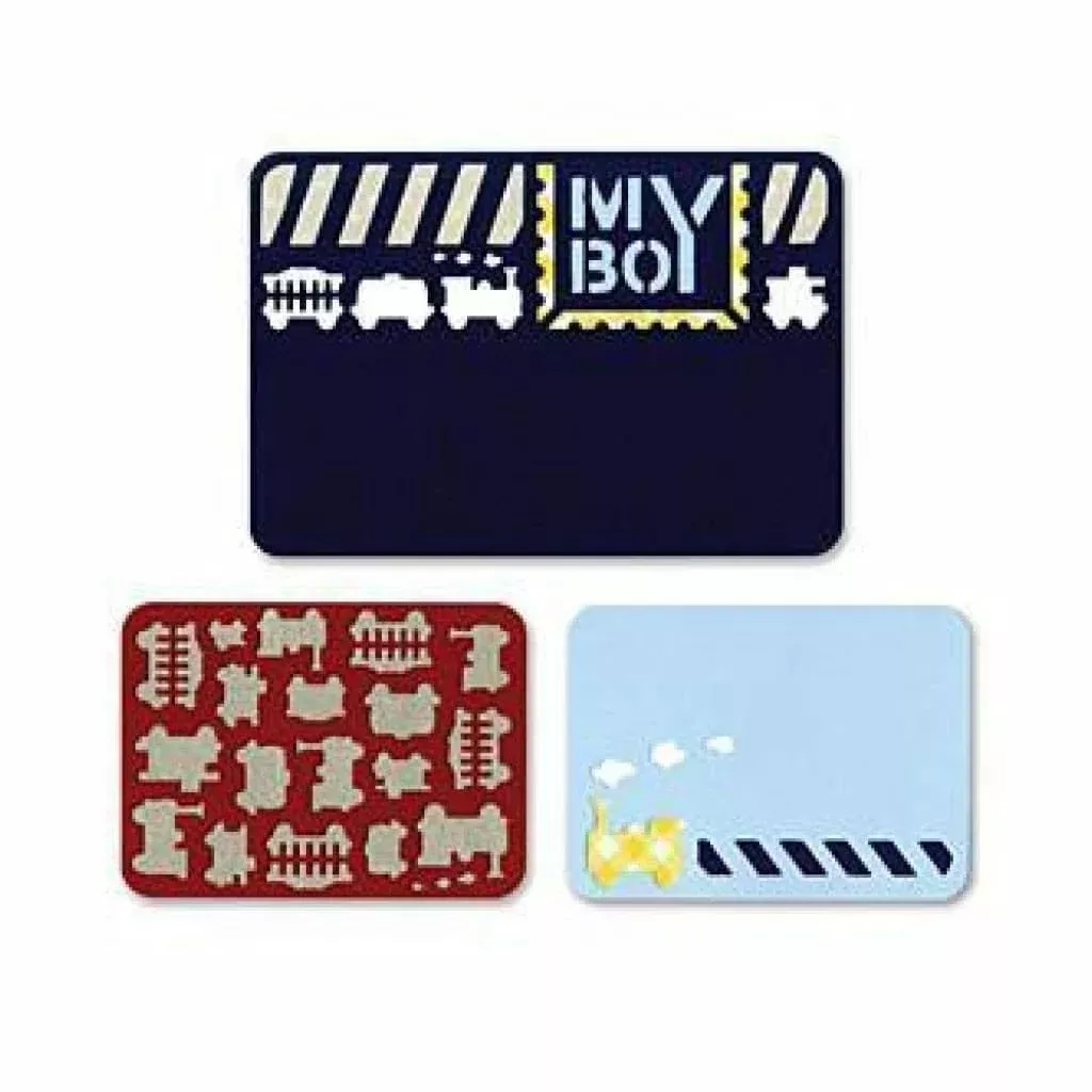 Sizzix Thinlits Dies 3 Pack My Boy*