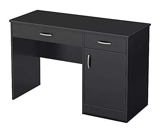 south-shore-axess-43-34-computer-desk-pure-black-office-depot South Shore Axess 43 34 Computer Desk Pure Black - Office Depot