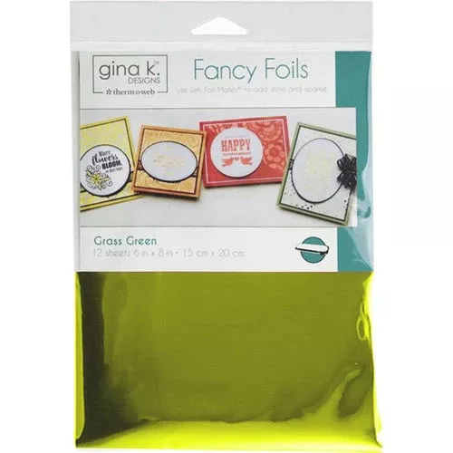 tow-fancy-foils-6-x-8-grass-green TOW- Fancy Foils 6" x 8"- Grass Green