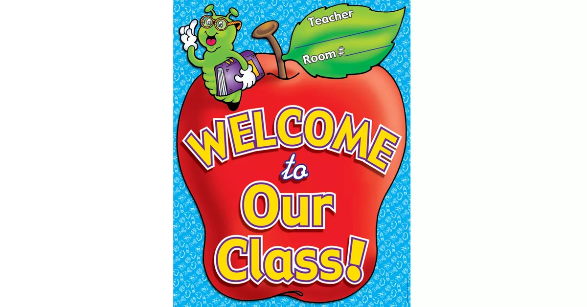 "Welcome to Our Class" - Friendly Chart / Poster