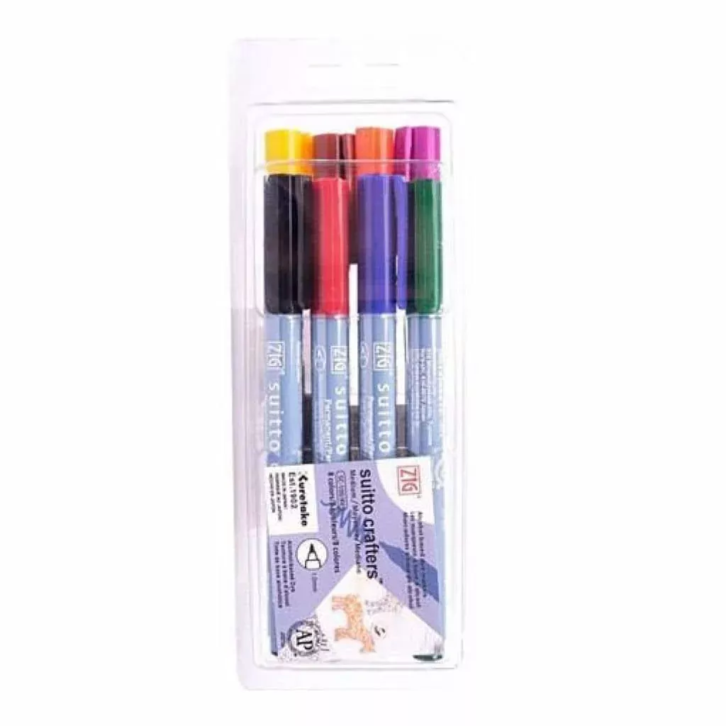 zig-suitto-crafters-marker-set-8-packmedium Zig Suitto Crafters Marker Set 8 PackMedium*