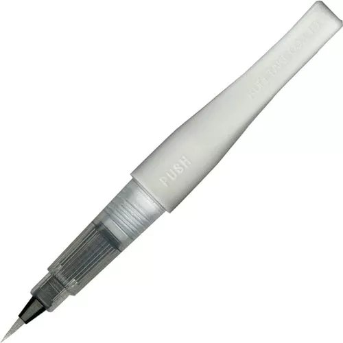 zig-wink-stella-glitter-white-brush-tip-marker-03900 ZIG Wink of Stella GLITTER WHITE Brush Tip Marker 03900